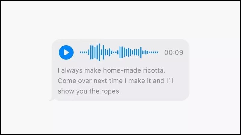 T&iacute;nh năng phi&ecirc;n &acirc;m mọi đoạn nhắn thoại