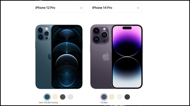 Trọng lượng iPhone 12 Pro v&agrave; iPhone 14 Pro c&oacute; sự ch&ecirc;nh lệch