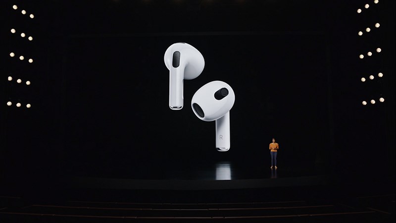 AirPods 3 có màn chào sân đầy ấn tượng tại sự kiện ra mắt AirPods 3 có màn chào sân đầy ấn tượng tại sự kiện ra mắt
