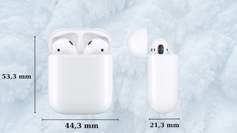 Tổng quan chi tiết về thiết kế của Airpods 2 Tổng quan chi tiết về thiết kế của Airpods 2