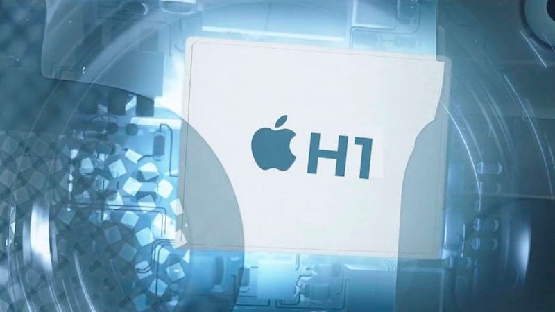 Chip H1 được thay thế cho chip W1 Airpods 2 được thay thế từ chip W1 sang chip H1
