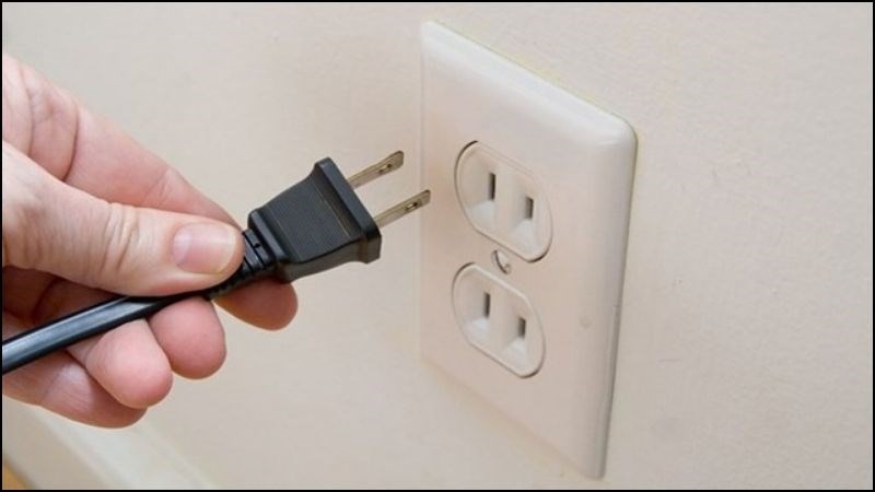 Ngắt nguồn điện ngay lập tức