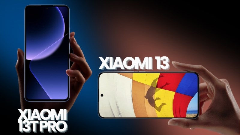 Xiaomi 13T Pro v&agrave; Xiaomi 13 kh&aacute;c biệt về k&iacute;ch thước m&agrave;n h&igrave;nh, độ ph&acirc;n giải v&agrave; tần số qu&eacute;t