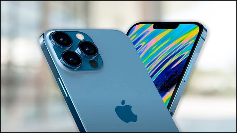 Mẫu iPhone 13 Pro Max xanh dương được nhiều người yêu thích