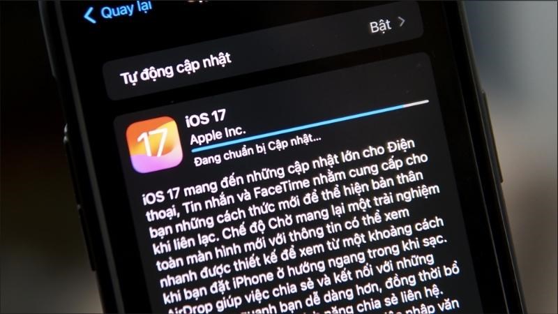 Thường xuyên cập nhật các phiên bản iOS mới