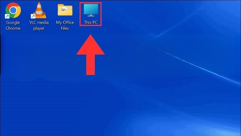 Mở cửa sổ This PC Mở cửa sổ This PC