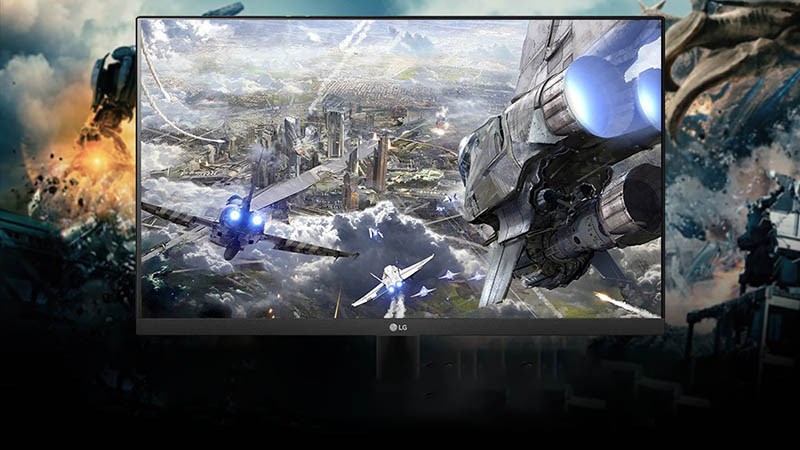 LG 27MP500-B.ATV 27 inch FHD IPS được trang bị m&agrave;n h&igrave;nh Full HD