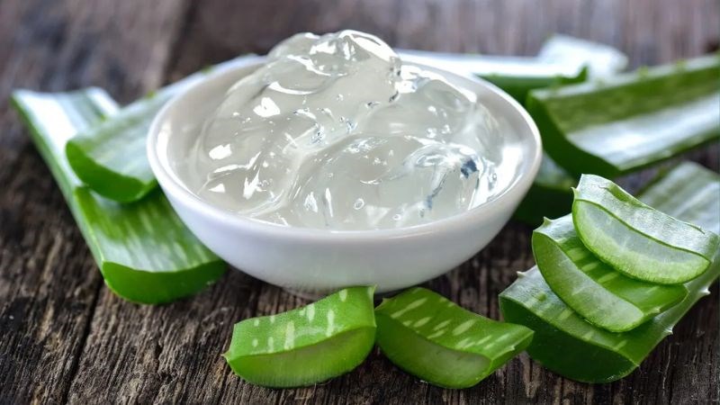 Gel nha đam có đặc tính làm dịu mát làn da