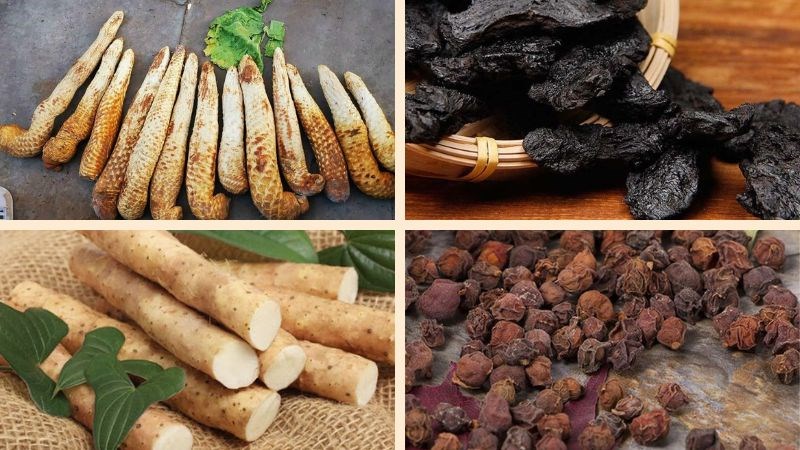 Viên hoàn chứa nhục thung dung, thục địa, sơn dược, ngũ vị tử chữa tiểu tiện nhiều