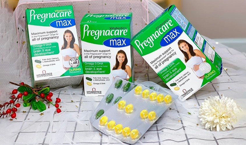 Viên uống Vitabiotics Pregnacare Max bổ sung vitamin và khoáng chất 84 viên