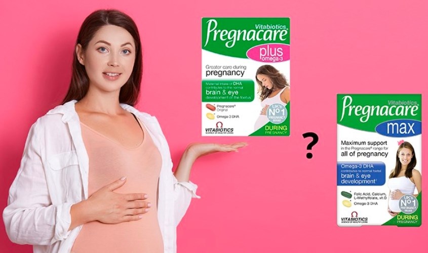 Mẹ bầu nên sử dụng Pregnacare Plus hay Pregnacare Max