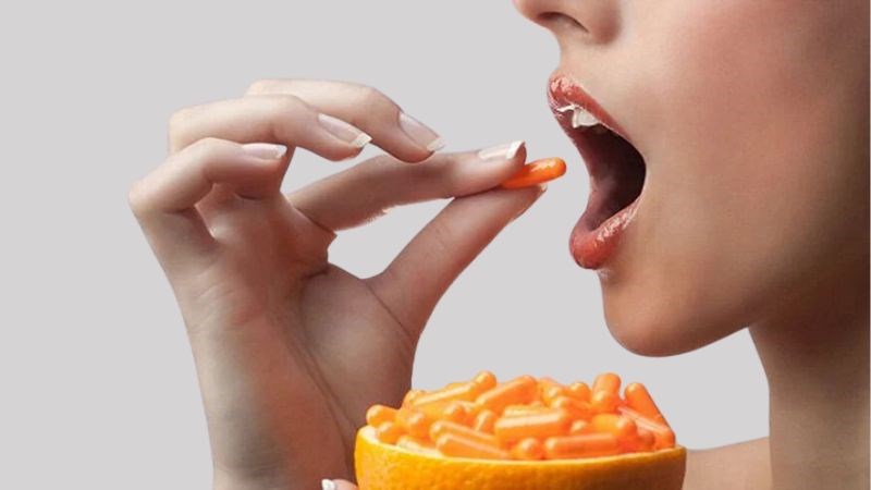 Uống vitamin C đều đặn trong 2 tháng sẽ giúp bạn cải thiện làn da trắng sáng
