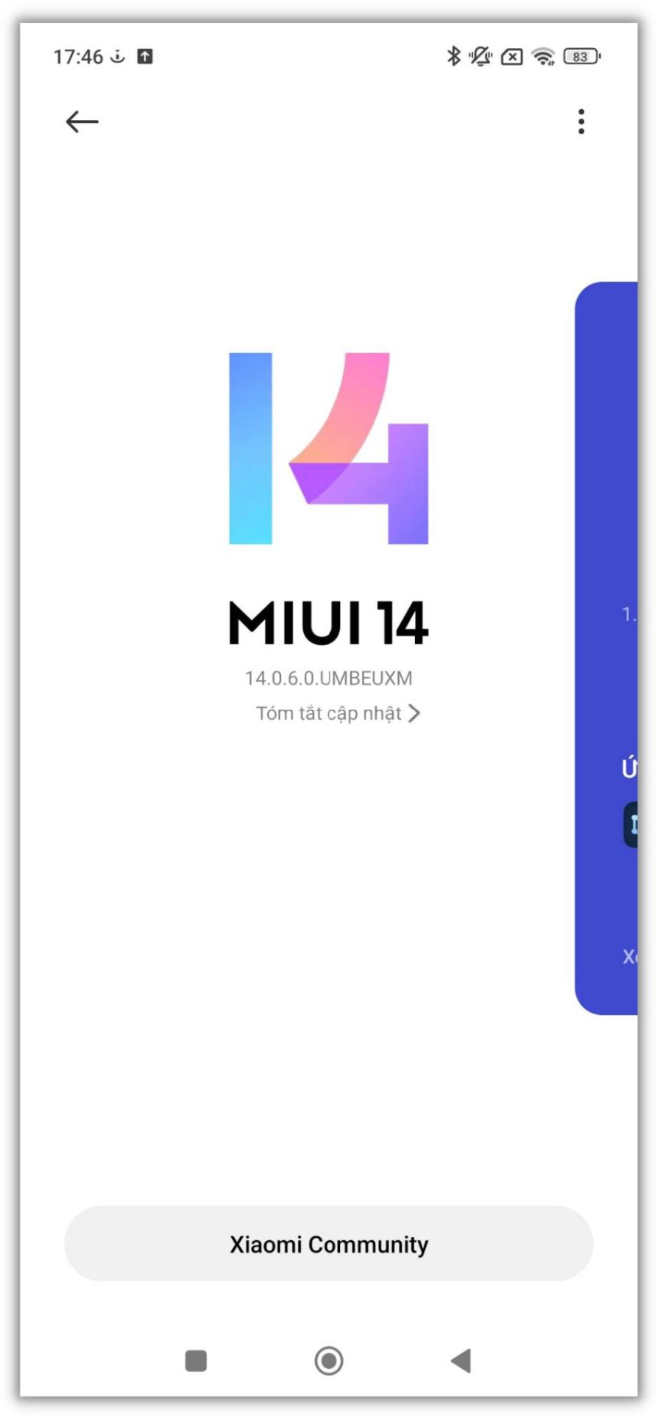 Trước khi cập nhật Xiaomi HyperOS, Xiaomi 13 Pro của mình chạy MIUI 14.0.6.