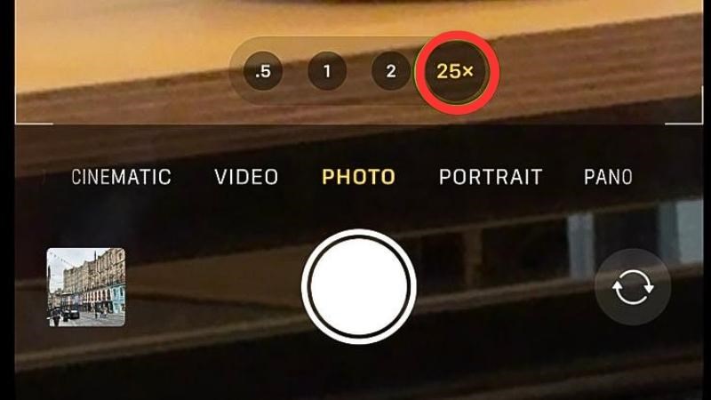 T&iacute;nh năng Zoom quang 5x đặc biệt tr&ecirc;n iPhone 15 Pro Max