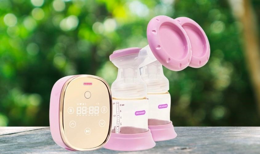 Máy hút sữa điện đôi IROCKER BP-001