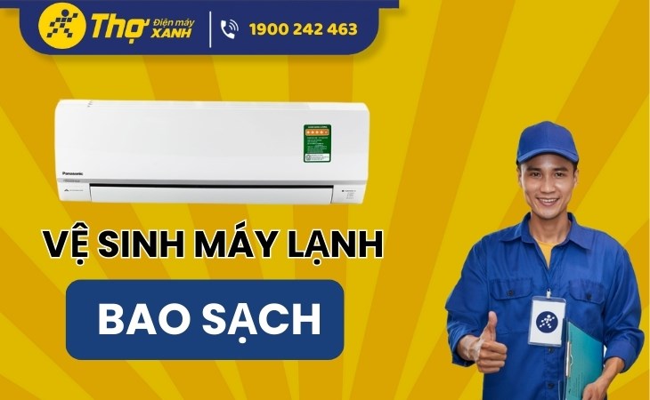 Dịch vụ vệ sinh máy lạnh và nạp ga chuyên nghiệp