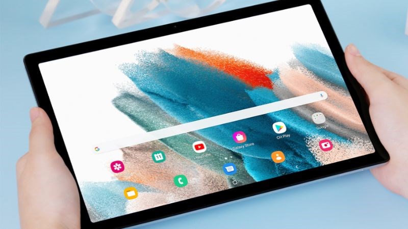 Samsung Tab A8 sở hữu màn hình có kích thước lớn cùng khả năng hiển thị sắc nét