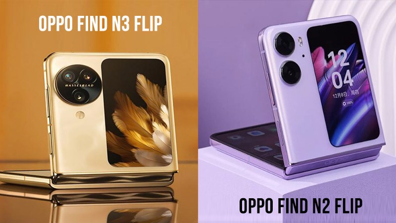 Sự khác biệt về thiết kế camera của OPPO Find N3 Flip và OPPO Find N3 Flip Sự khác biệt về thiết kế camera của OPPO Find N3 Flip và OPPO Find N3 Flip