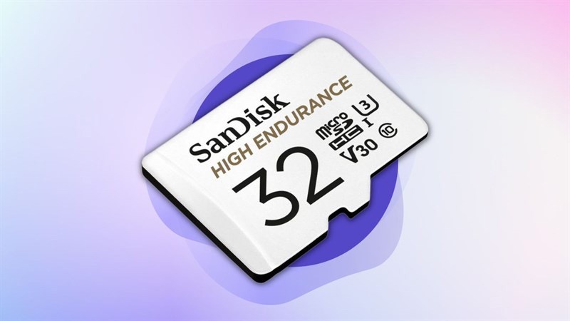 Thẻ nhớ chuyên Camera Sandisk MicroSD 32GB class 10_U3 đọc dữ liệu với tốc độ cực nhanh