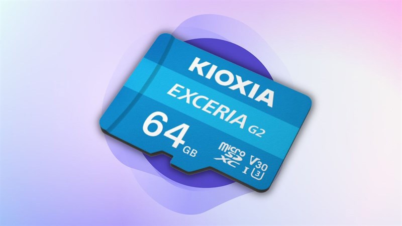 Thẻ nhớ Kioxia MicroSD 64GB Class 10_U3 đọc, ghi dữ liệu mượt mà và nhanh chóng