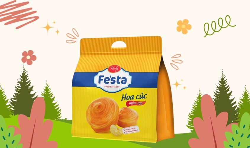 Thương hiệu bánh Richy của nước nào? Có những loại nào?