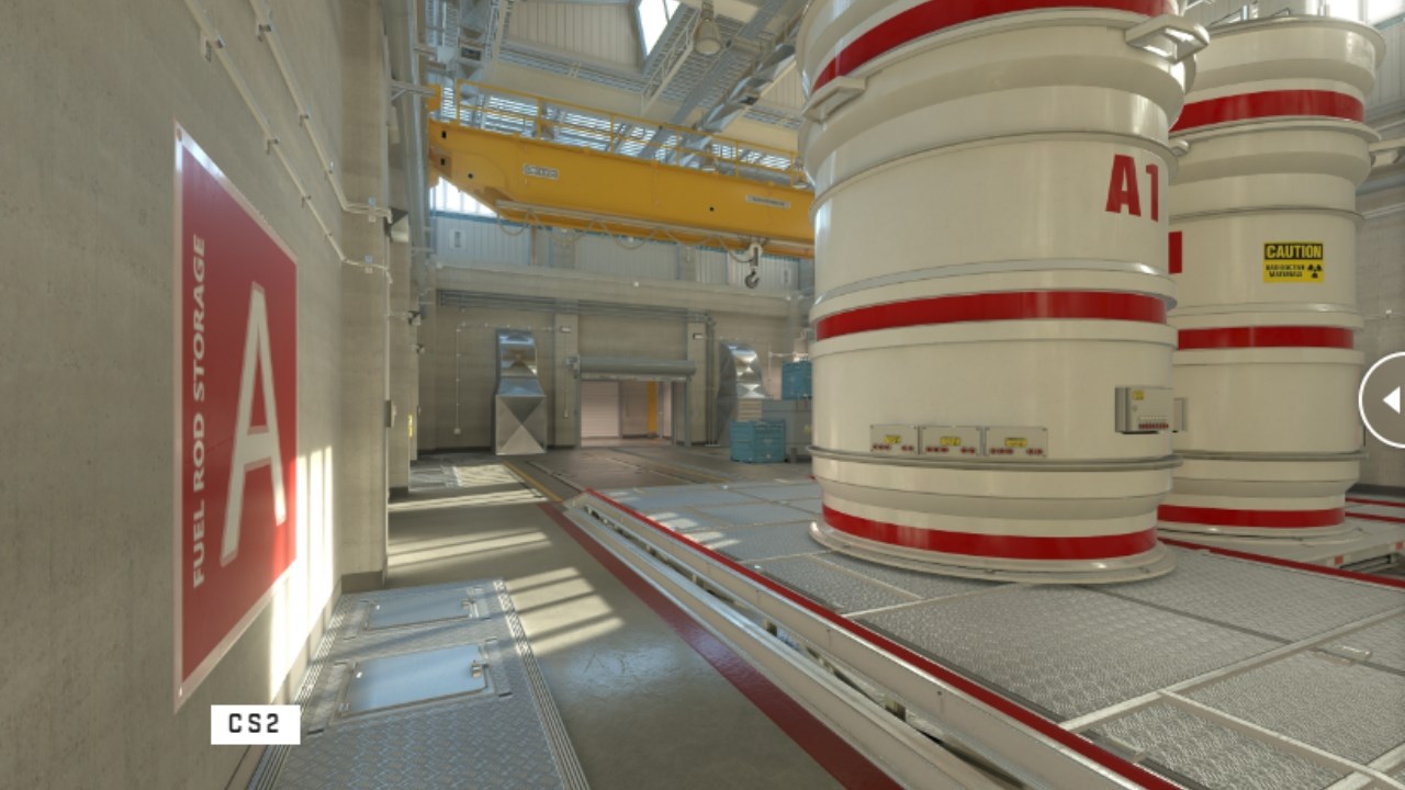 Map Nuke được làm sáng hơn thấy rõ