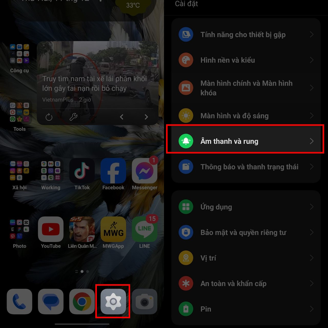 Cách sửa lỗi OPPO rung nhẹ