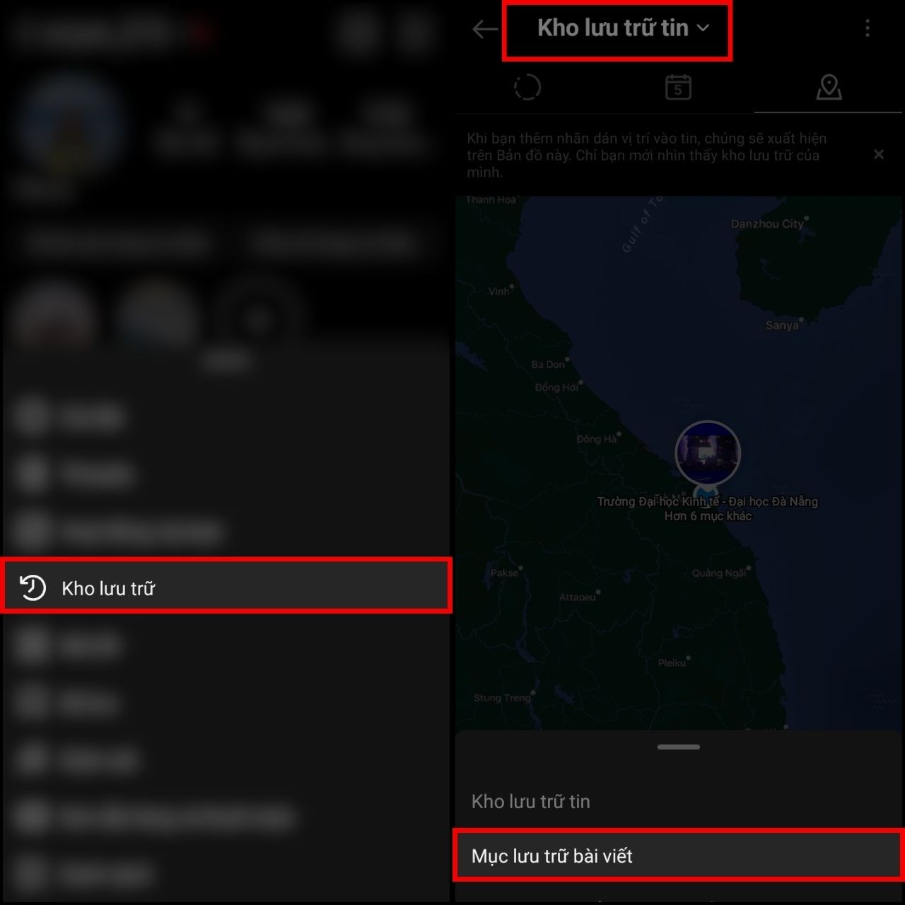 Cách bỏ ẩn bài viết trên Instagram