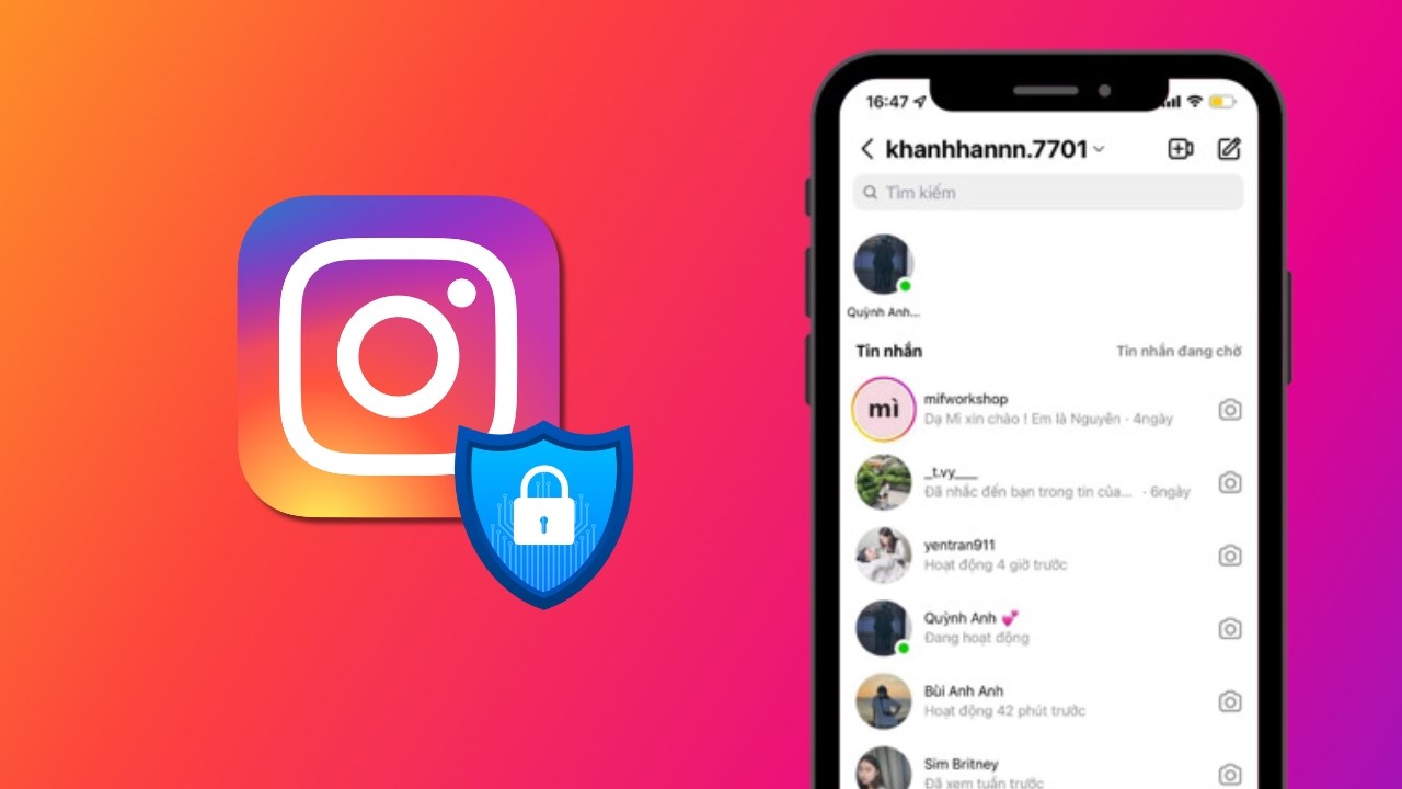 Cách mã hóa đầu cuối tin nhắn Instagram