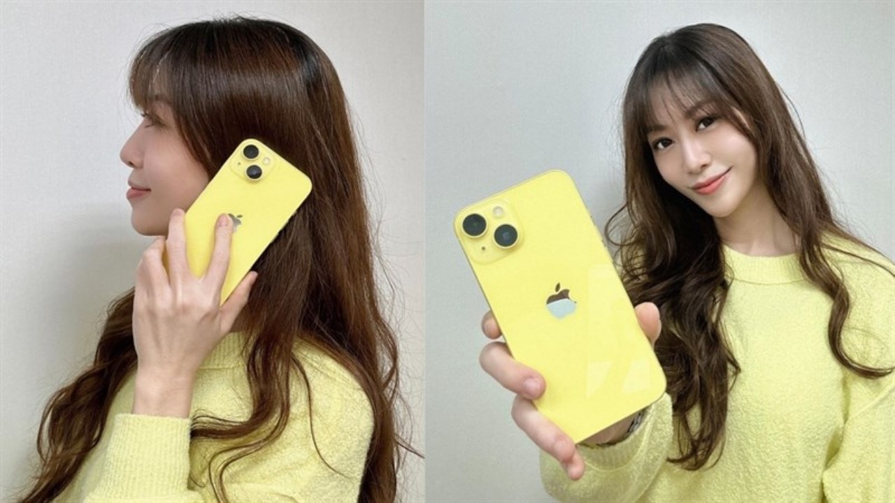 iPhone 14 màu vàng