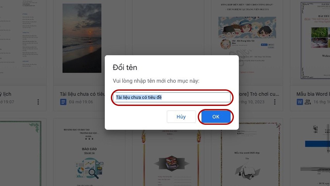 Cách tải file trên Google Tài liệu