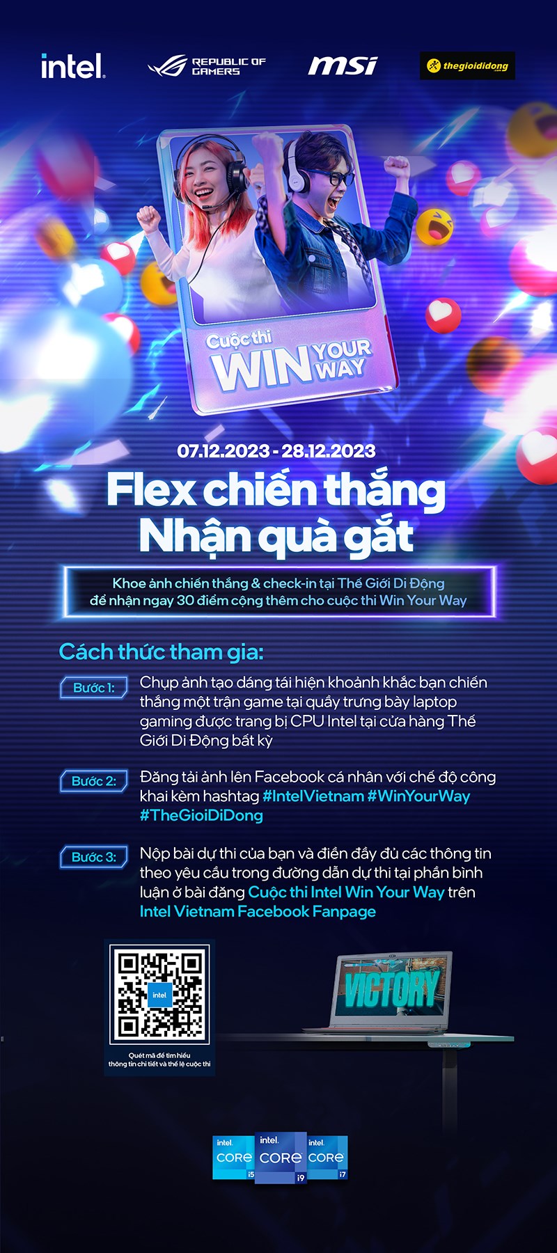 Ghi lại khoảnh khắc chiến thắng, nhận thưởng cực lớn với Win Your Way