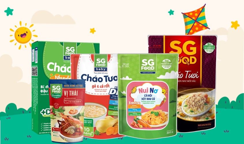 Một số sản phẩm của SG Food