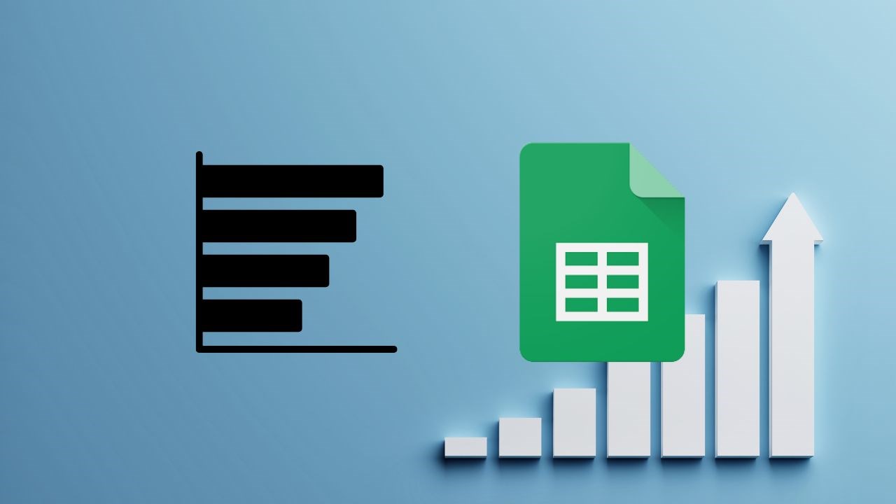 Cách vẽ biểu đồ thanh ngang trong Google Sheets