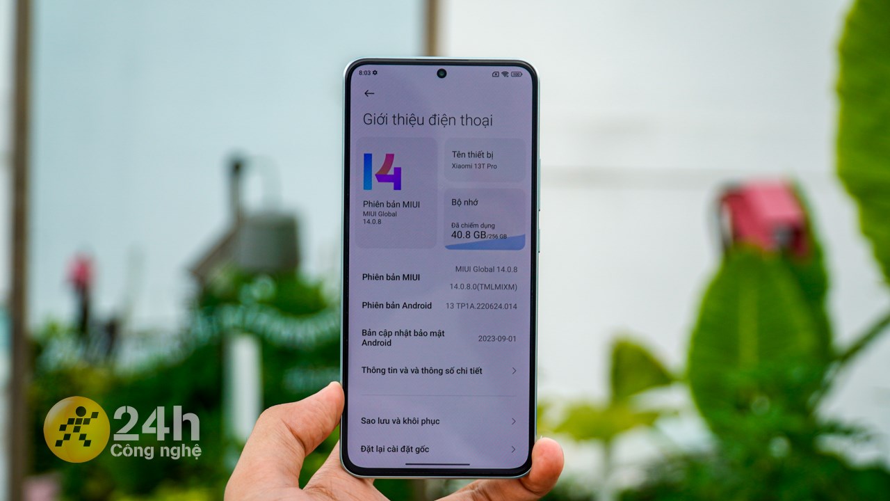 Xiaomi 13T Pro được trang bị bộ cấu hình mạnh mẽ.