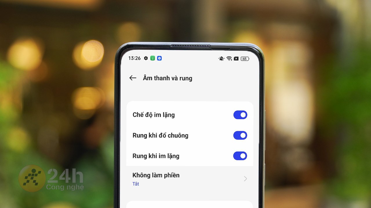 Hướng dẫn cách sửa lỗi OPPO mất rung Hướng dẫn cách sửa lỗi OPPO mất rung