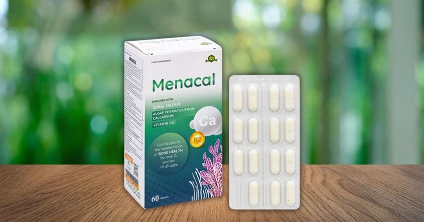 Bảo quản viên uống Menacal ở nơi khô ráo, thoáng mát