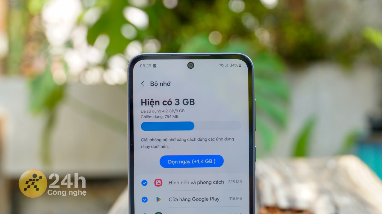 Cấu hình mạnh mẽ của Samsung Galaxy A35 5G đáp ứng được mọi nhu câu cầu của người dùng