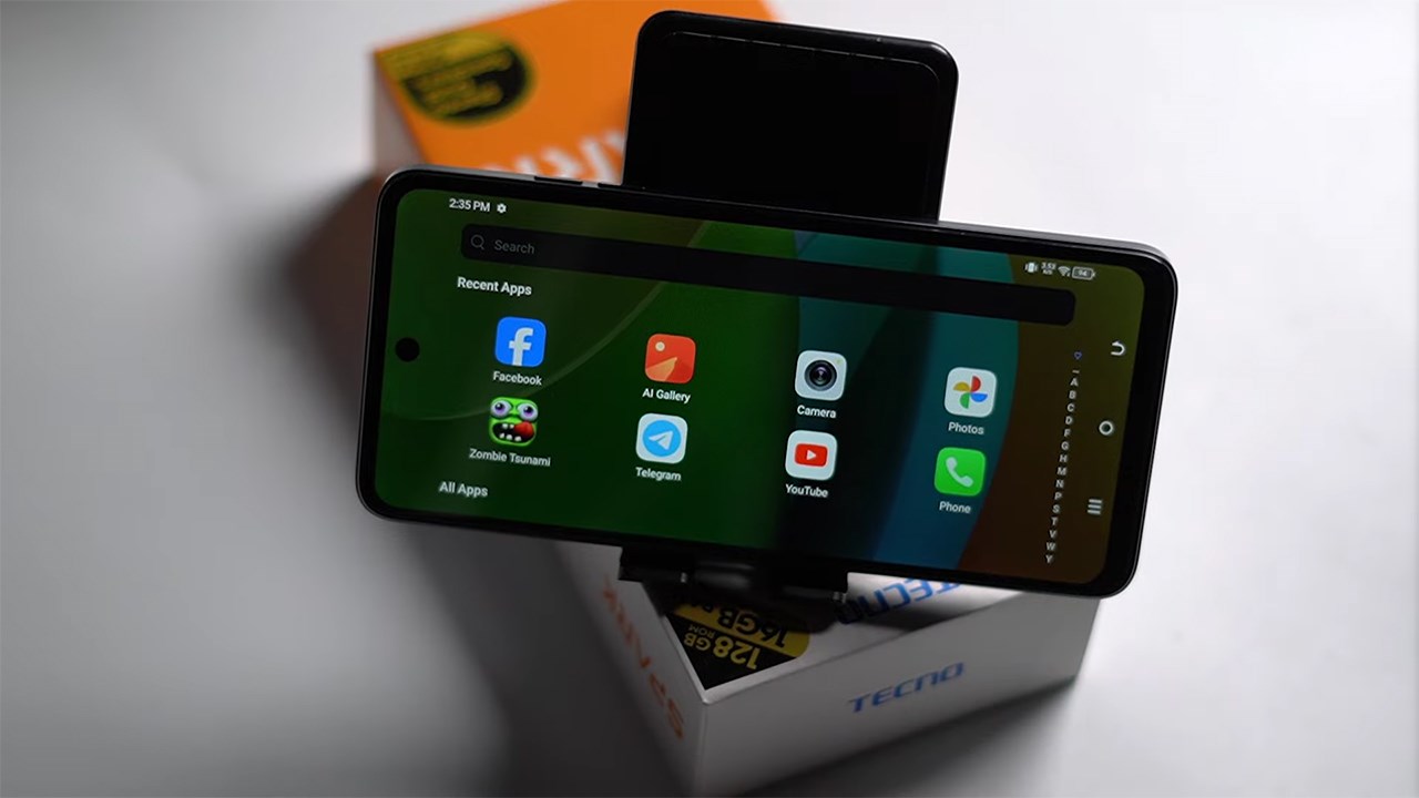 Tecno Spark 30C sẽ được trag bị dung lượng RAM 8 GB (ảnh minh họa: Tecno Spark 20C). Nguồn: NIKA Campodia.