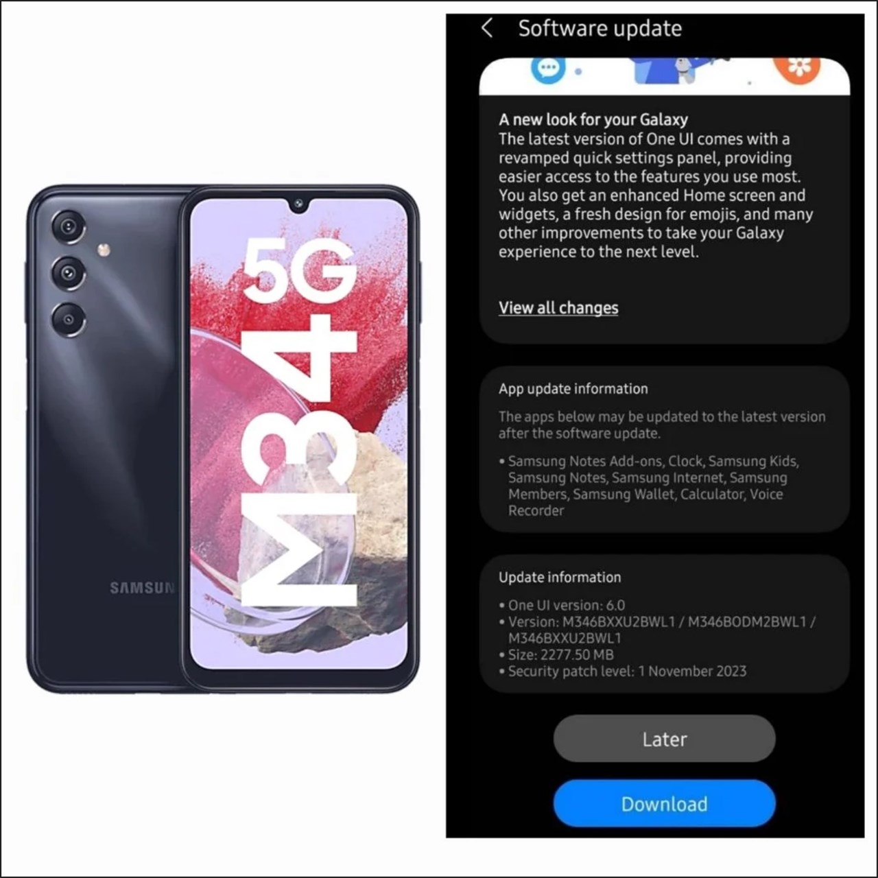 One UI 6.0 mang đến nhiều cải tiến hữu ích cho Galaxy M34 5G