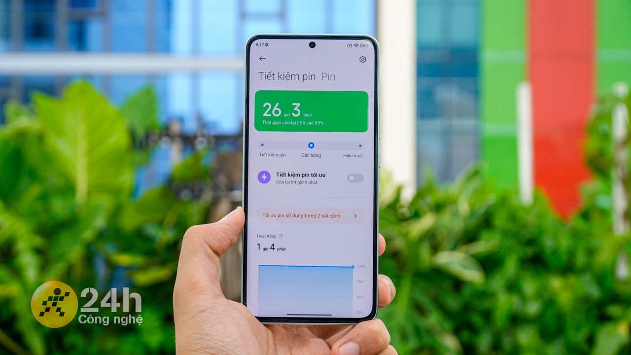 Xiaomi 13T Pro khi dùng bình thường còn cho thời gian sử dụng lâu dài hơn.