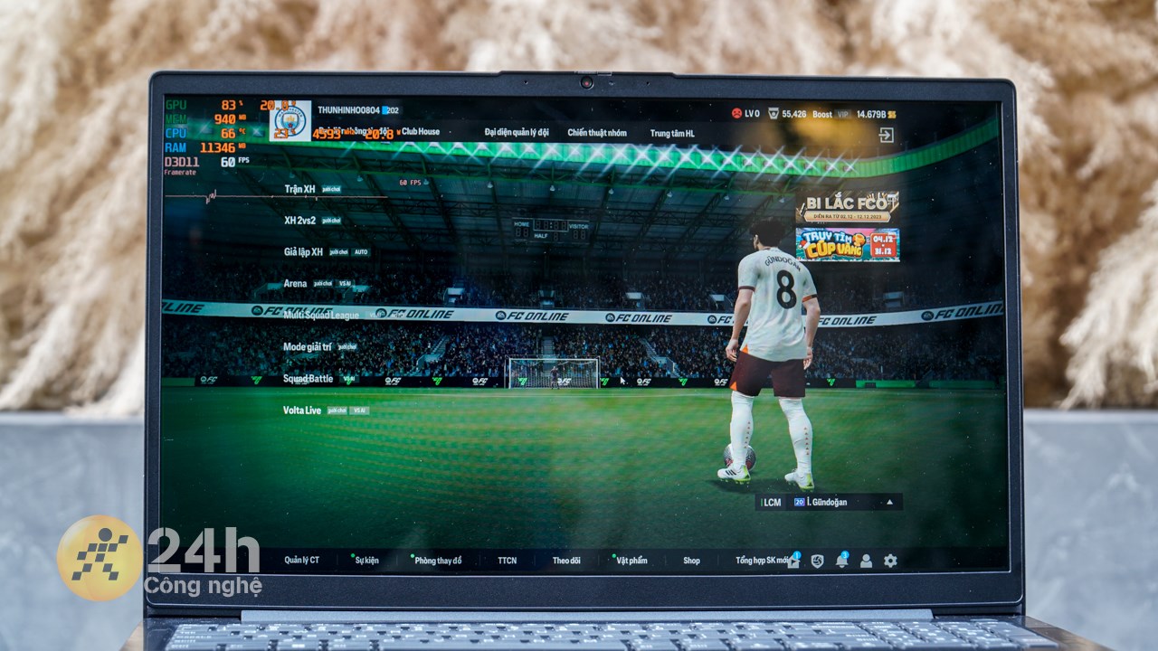 Cùng mình chiến game trên Lenovo V15 G4 IRU nhé