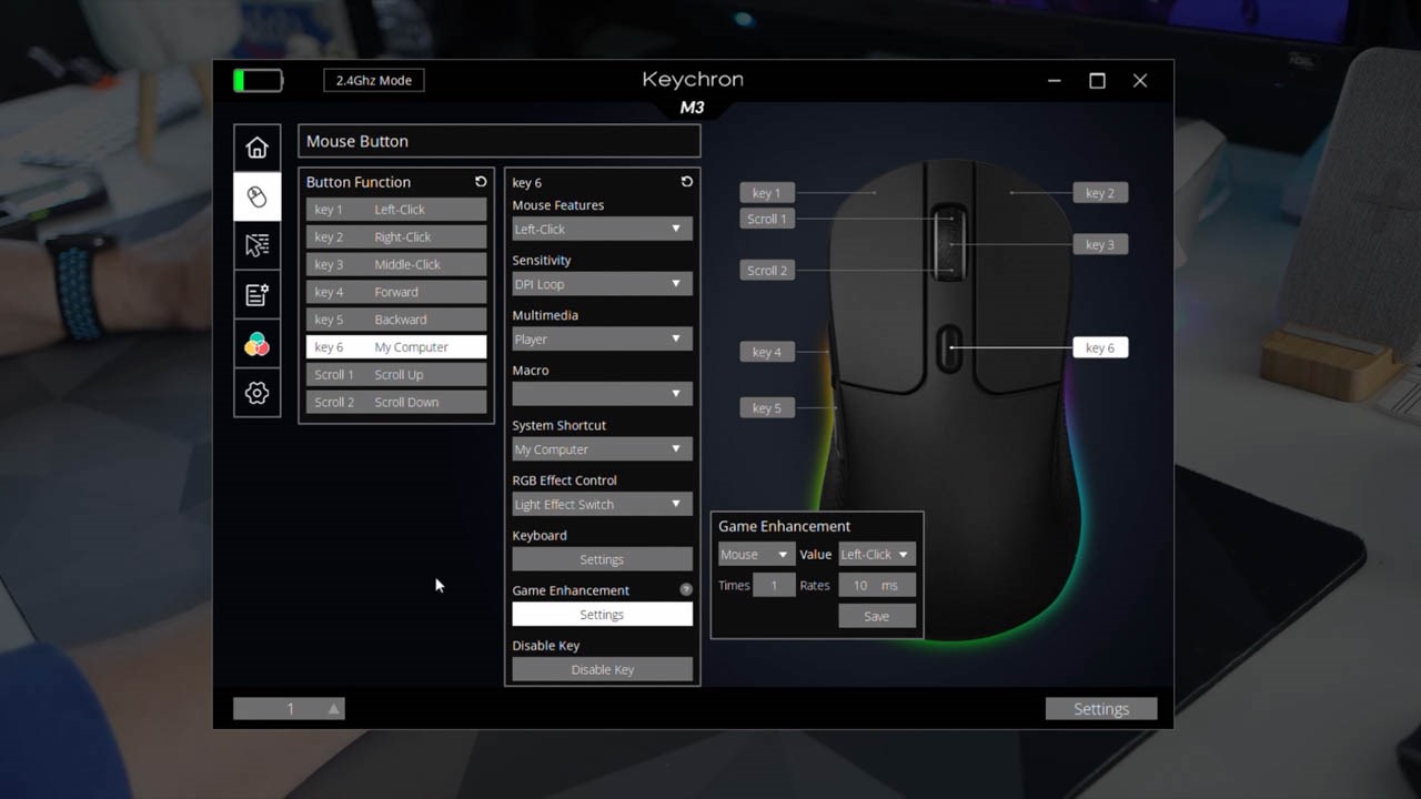 Trên tay Keychron M3