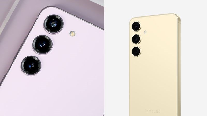 Thiết kế camera của 2 phi&ecirc;n bản giống hệt nhau