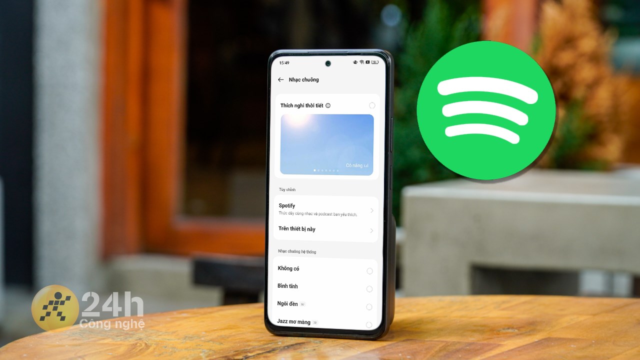 Cách dùng nhạc Spotify làm nhạc chuông báo thức trên OPPO Cách dùng nhạc Spotify làm nhạc chuông báo thức trên OPPO