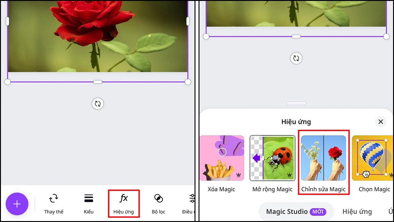 3 cách thay đổi đối tượng trong ảnh bằng Canva