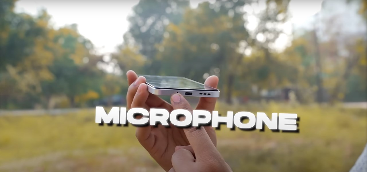 Cạnh đáy chứa dải loa, mic và cổng sạc USB-C. Nguồn: TECHOOB.