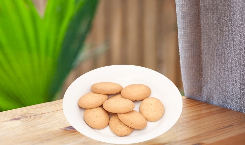 Bánh quy Calket có độ mềm phù hợp với trẻ từ 6 tháng tập ăn dặm