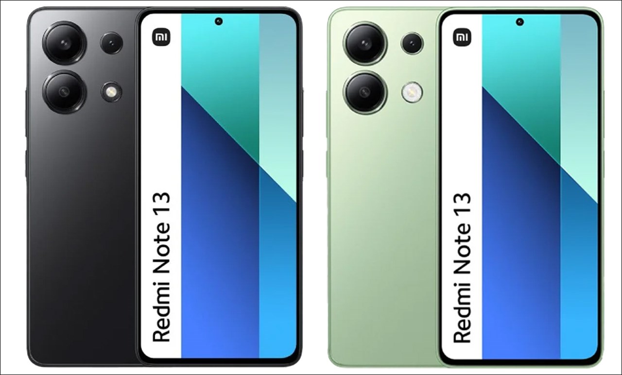 Hình ảnh render của Redmi Note 13 4G 