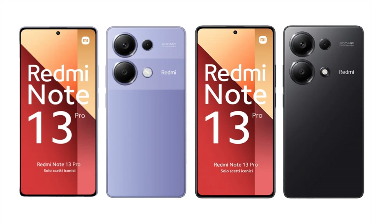 Hình ảnh render của Redmi Note 13 Pro 4G 